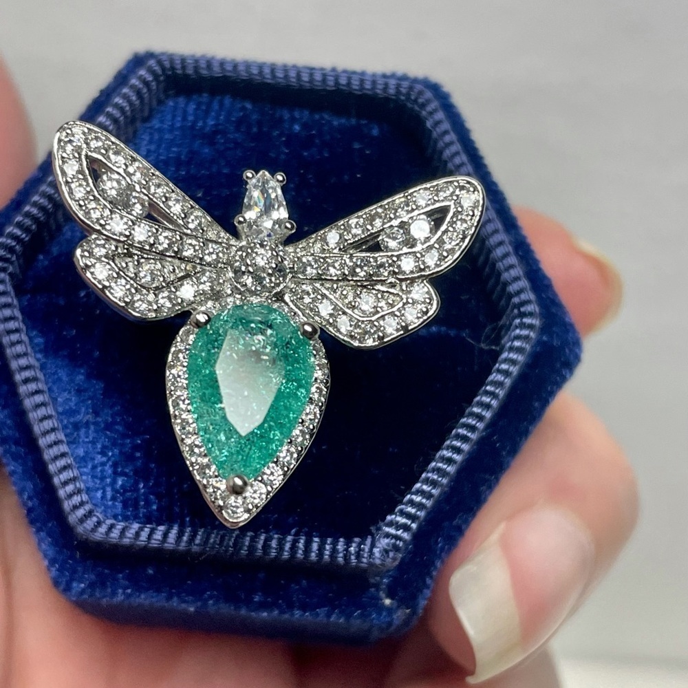 Dragonfly statement ring - Picture 8 of 14